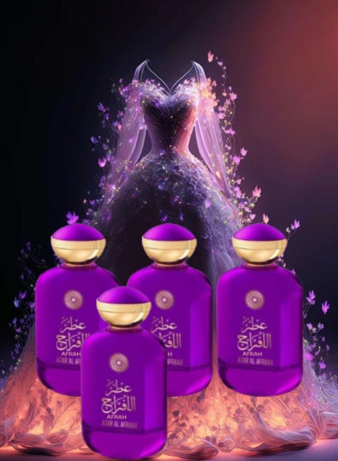 افراح  4 قطع عطر الفراح 100مل - Image 1